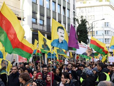 Turks and Kurds clash on the streets of Europe