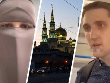 What has the niqab scandal in Russia revealed?